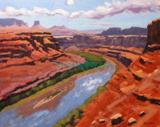 Canyonlands  - 8x10 inch art print from my original painting open edition