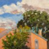Adobe and Sky oil by Peter Dustrud