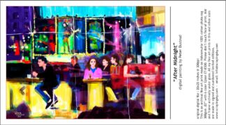 After Midnight - archival fine art print 2.5x3.5 image on Hahnemuhle 308gsm