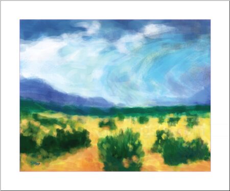 image: Monsoons in NM by peter dustrud scrapingsky.com