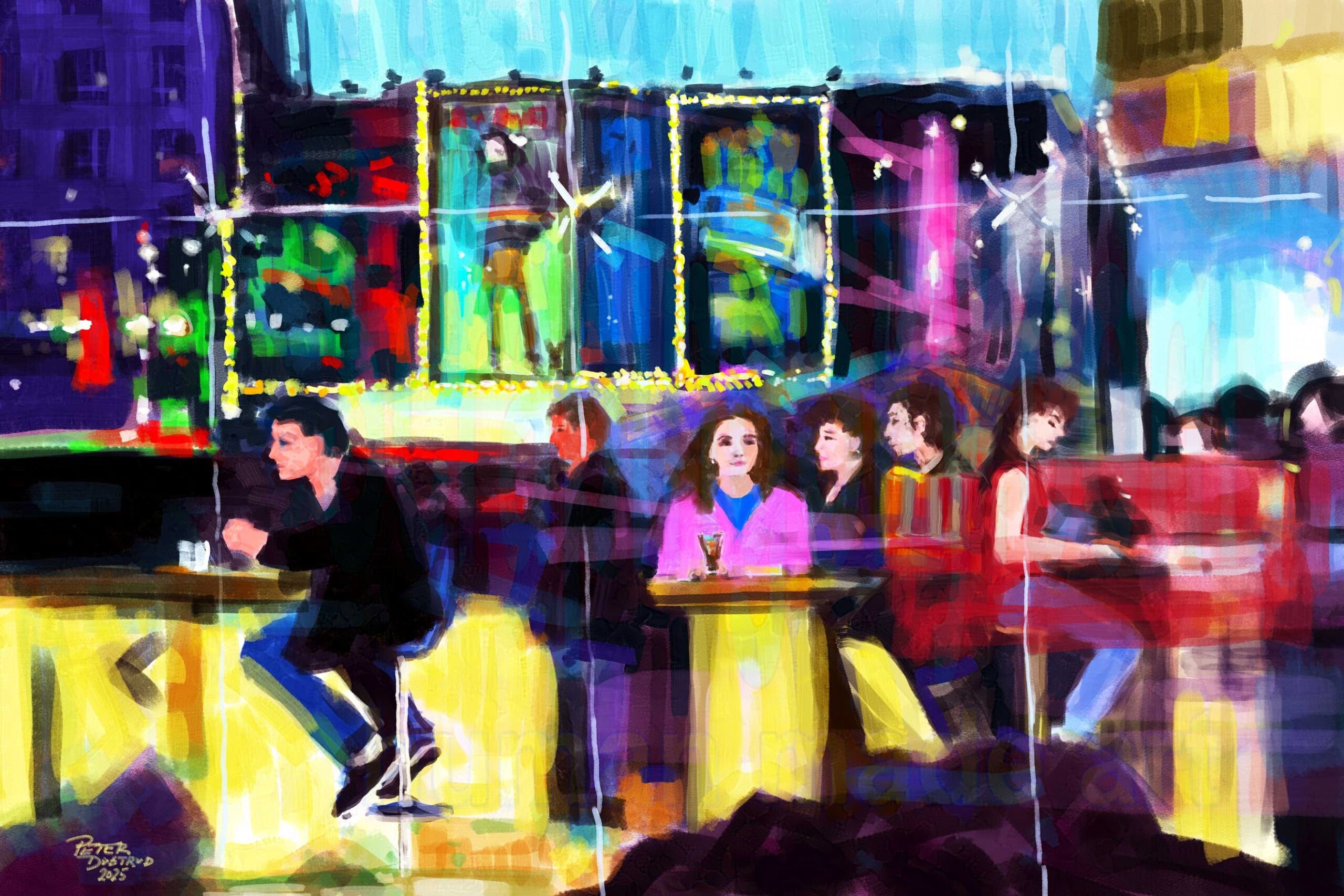 image: After Midnight NYC digital art by Peter dustrud