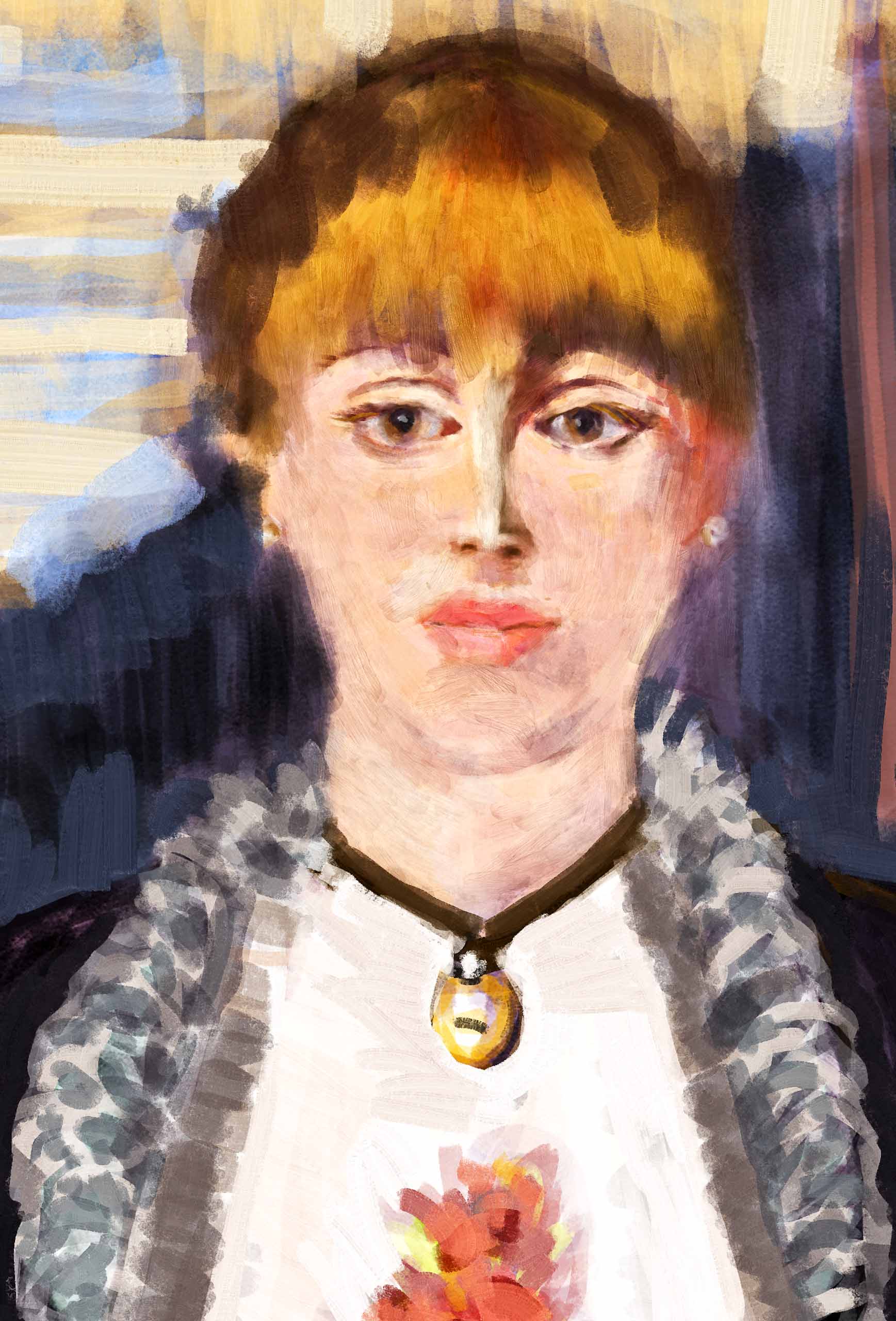 Manet's Mirror - digital sketching - Image 2