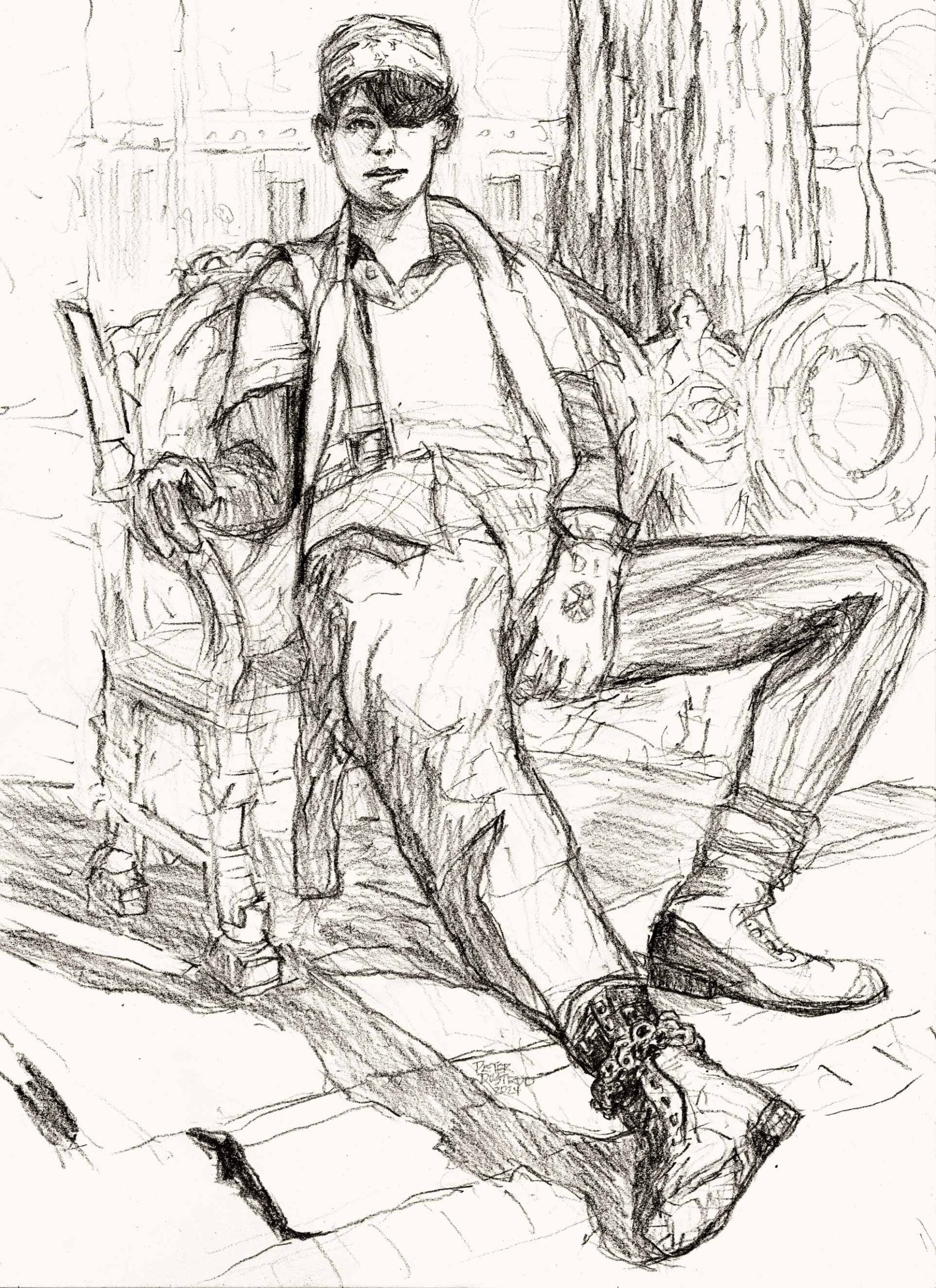 Rocking the 80s" pencil