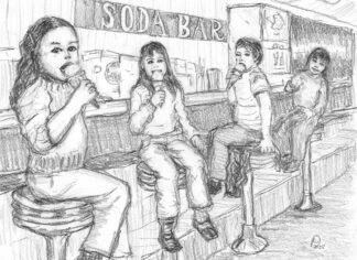 Soda Bar" digital original