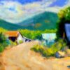 Image: "Quiet Mountain Road" by peter dustrud scrapingsky.com qroad4d