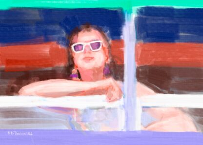 Card 5x7 : On The Bus