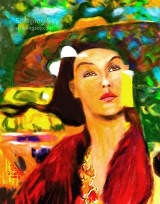 Under Glass - print from digital painting