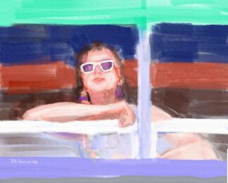 "Road Trip" - digital painting